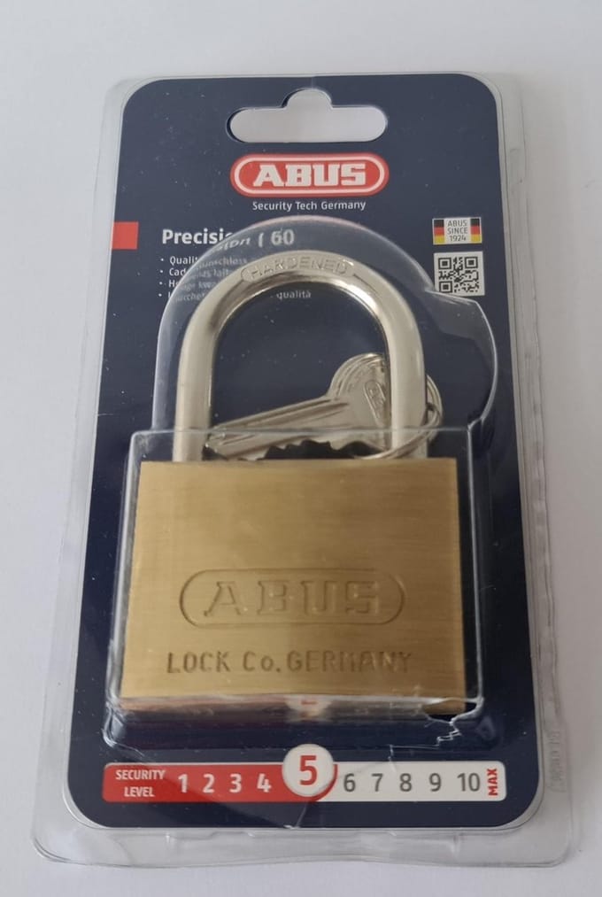 Abus Hangslot Precision 60
