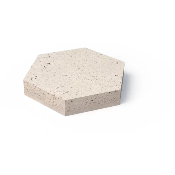 Schellevis Oudhollands 6-kant tegel 37,5x37,5x7cm Creme