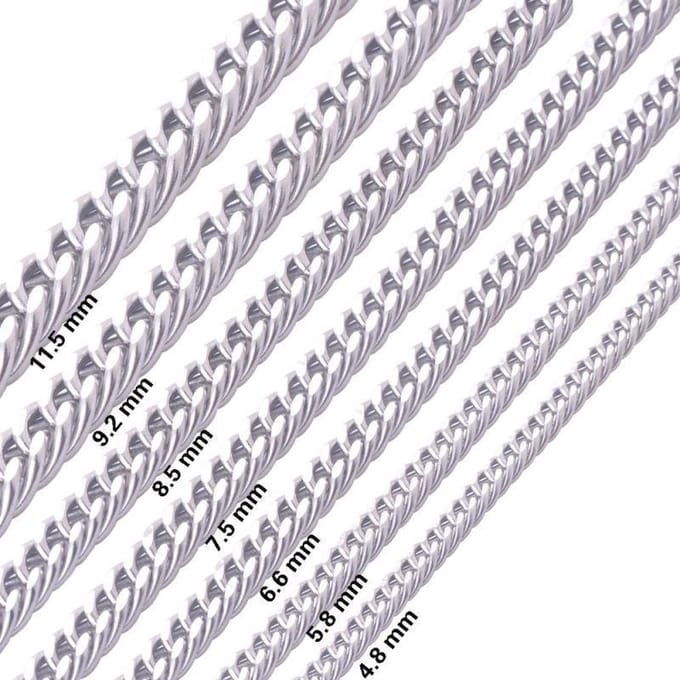 Rvs sieraden- brede stalen gourmet schakel armband - tijdloos -heren