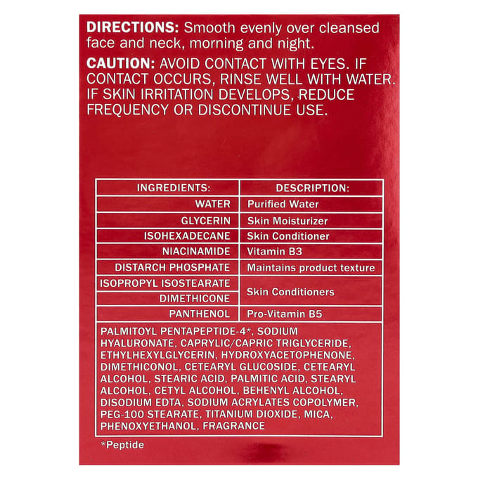 Regenerist, Microsculpting Crème, 48 G(1.7 oz) red