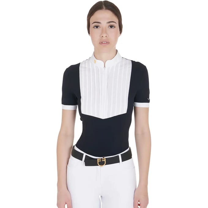 Dames rijpoloshirt van katoen Equestro