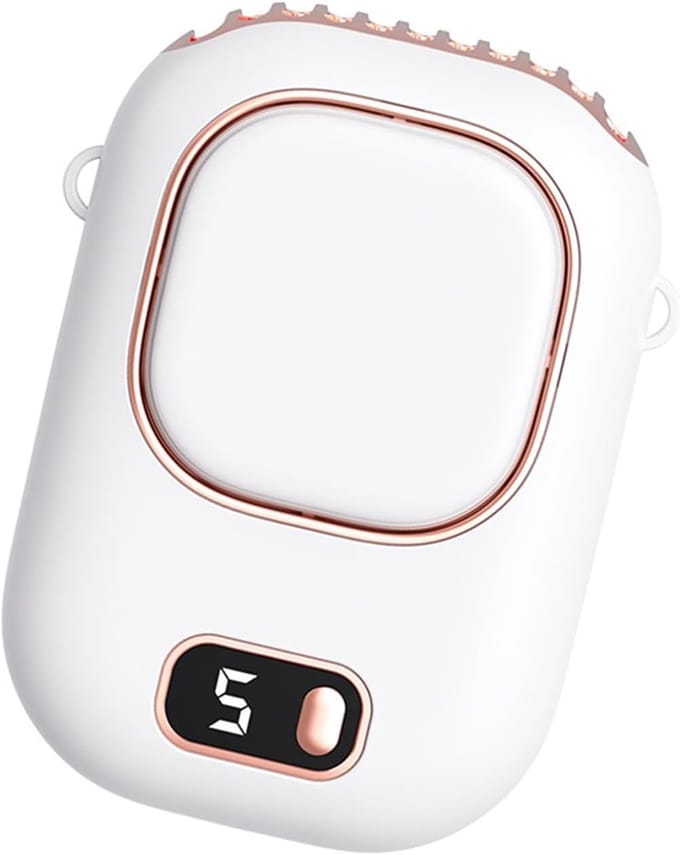 VHV - Bureauventilator - usb bureauventilator - USB oplaadbaar, handsfree - voor kantoor, slaapkamer, thuiswerken
