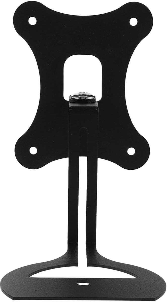 Speaker Plank - Wandmontage Beugel - Draadloze Luidspreker - Verstelbare Rotatie - 15.5 x 13 cm - Zwart