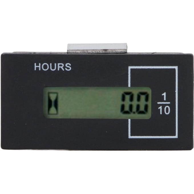 Minuteur Horamètre Pelle Télécommande Affichage Numérique LCD 12V ?36V 0?99999.9H Pour Kato Pour