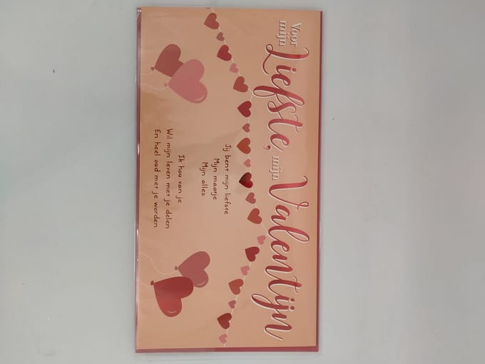 Valentijnskaart - Artige - Liefde - Valentijn - wenskaart