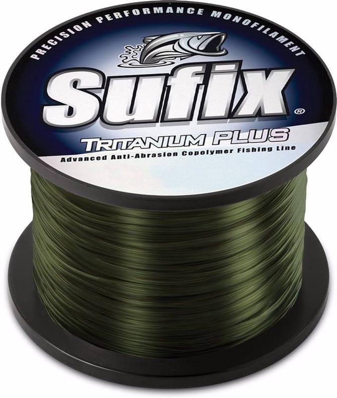 Sufix Tritanium 1/4 Lb Spoel | Green Camo | 1520M 0.30mm Green Camo