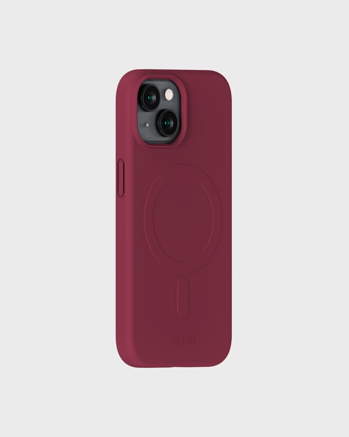 Phone Case Soft Magsafe Compatible Red Velvet iPhone 13
