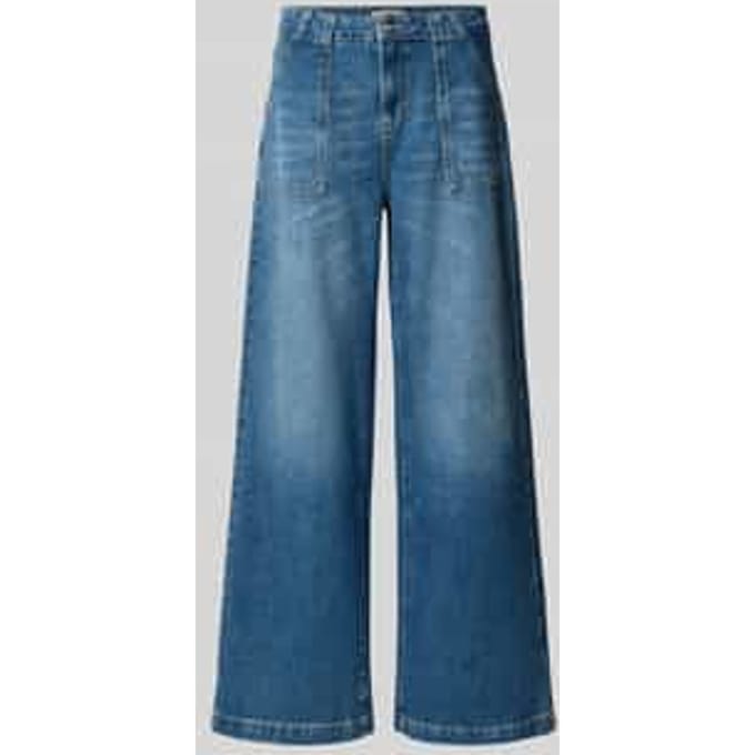 Loose fit jeans van katoenmix model 'LOLA'