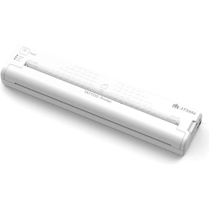 USB Tattoos Printer Thermische Tattoos Patroon Stencil Machine APP Eén-klik Afdrukken Compatibel met wit