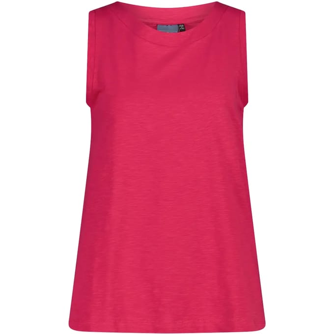 Vrouwen tanktop van stretchjersey met bedrukte rug CMP