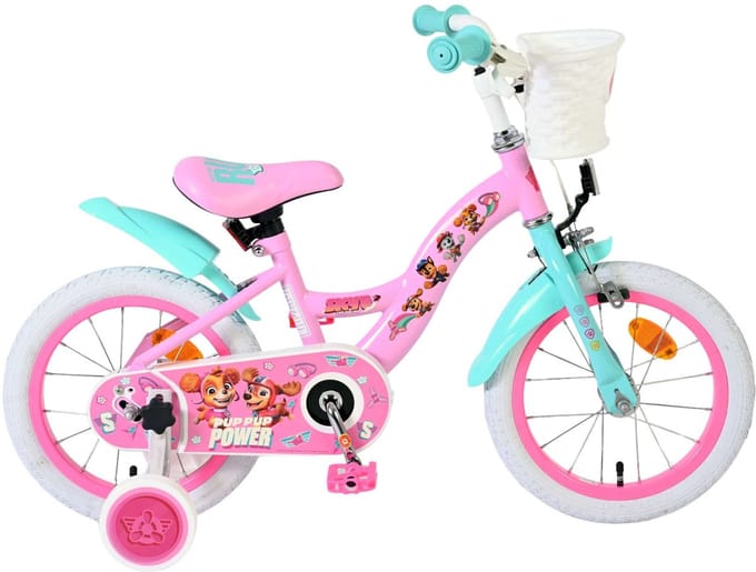 Paw Patrol Kinderfiets - Meisjes - 14 inch - Roze