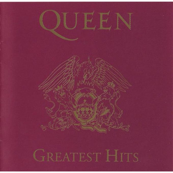 CD QUEEN - Greatest Hits HR612652 Hollywood Recor US Rock Gebruikt