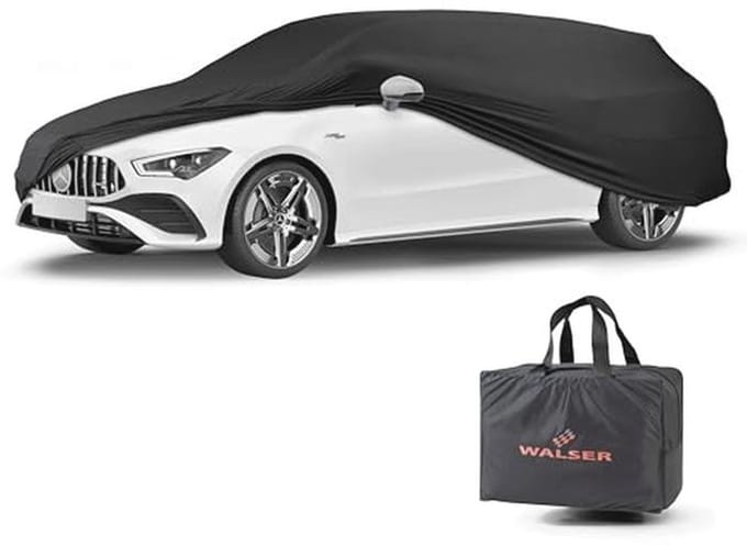 Ademend Auto Cover Combi L voor Binnengebruik - Stofdicht Dekzeil voor Overwinteren