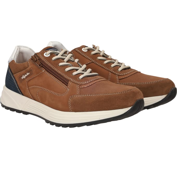 Australian Australian Discover Sneakers cognac Leer