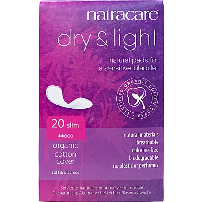 NATRACARE - Natuurlijke pads voor de gevoelige blaas