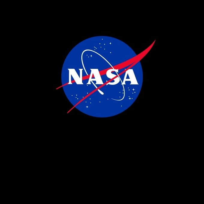 NASA Logo Insignia T-shirt - Zwart - M