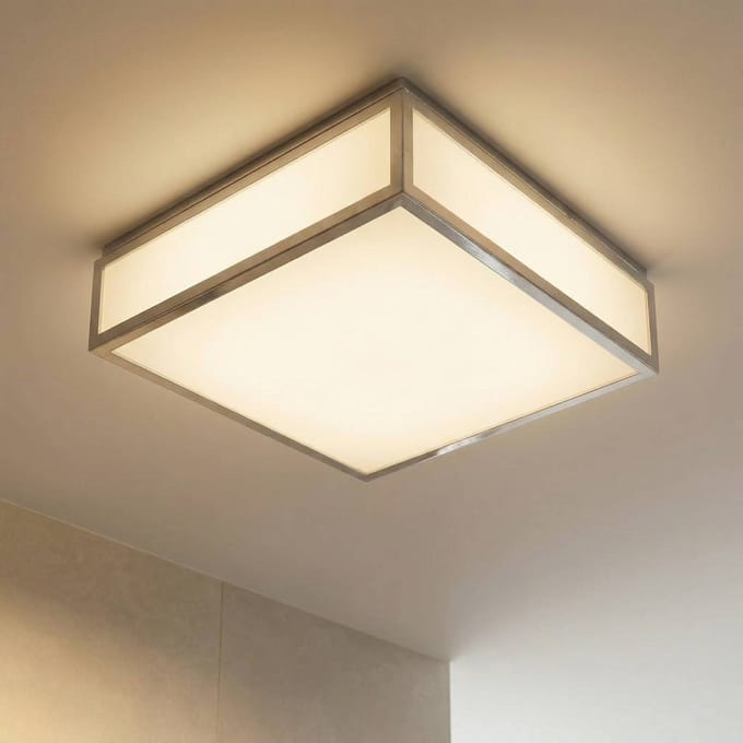 Decor Walther Bauhaus 3 N LED plafondlamp chroom