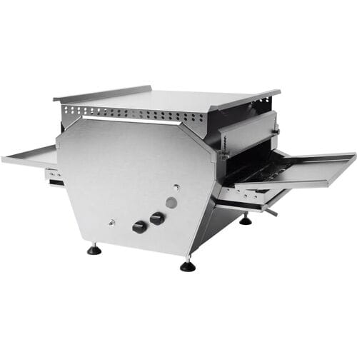 GGM Gastro Elektro Durchlaufgrill - 630x1500mm Zilver