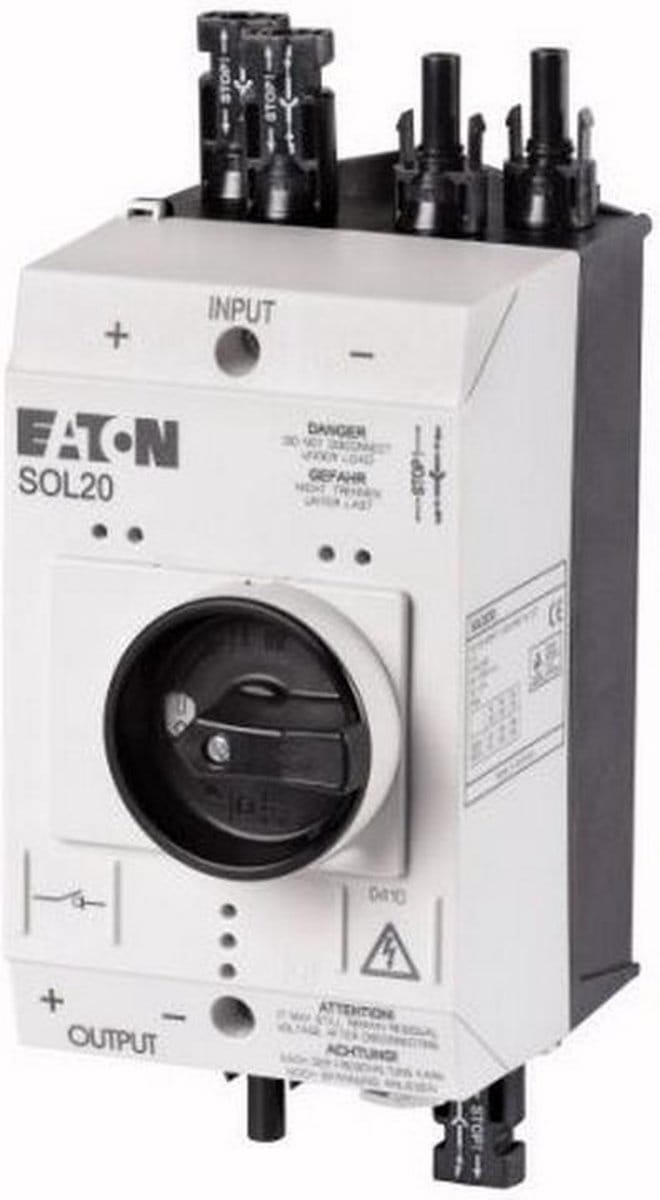 Eaton 120915 SOL20/2MC4 Lastscheidingsschakelaar 20 A 1 stuk(s)