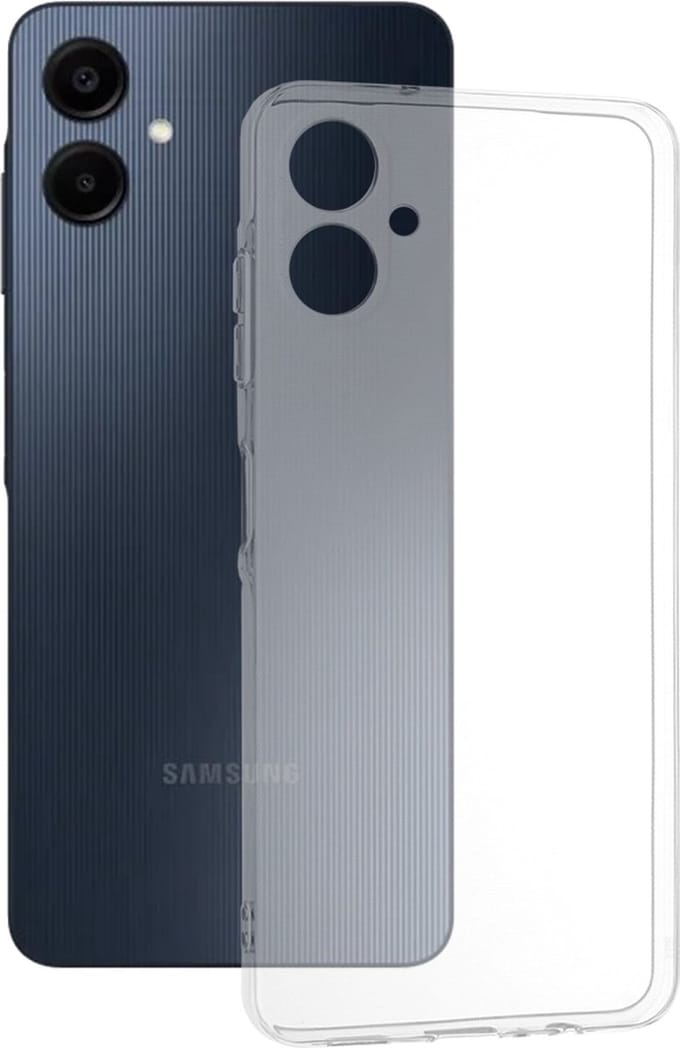 Hoesje geschikt voor Samsung Galaxy A06 4G/5G - Techsuit Clear Silicone Back Cover - Transparant