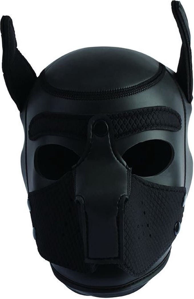 Sins Inquisition - Be My Master Bondage Puppy Hood - Zwart