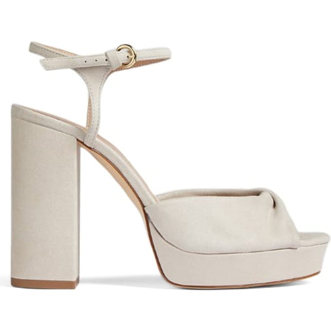 LK Bennett Rosa Twisted Sandal Pearlised Grey Taglia: 41 | Infradito Outlet | Donna | Grigio