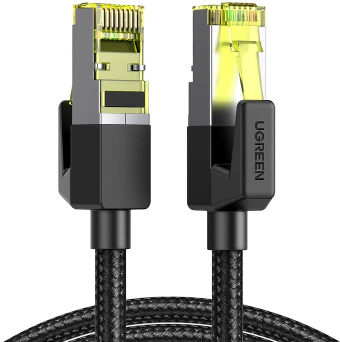 Ugreen NW150 Serie - Cat 7 Ethernet Kabel - 10 Gbps - 3m - Zwart