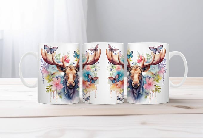 Auqarel koffiemok Eland 5