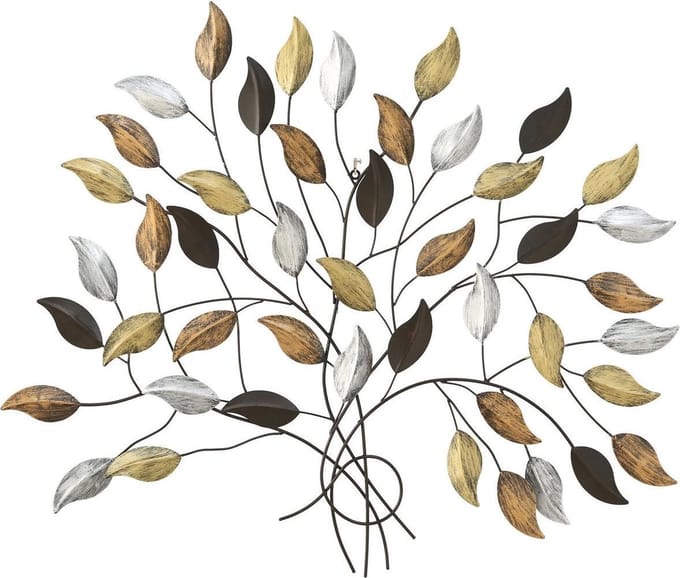 Wandobject metalen boom 3D 107x86 cm