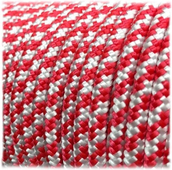 6MM PPM - Candy - 10 meter - #619 - dubbel gevlochten