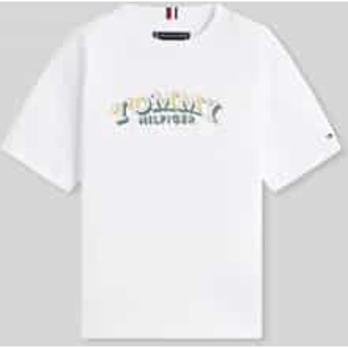 regular fit T-shirt van puur katoen