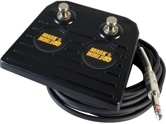 Markbass Markworld Footswitch Dual 2-knop voetschakelaar