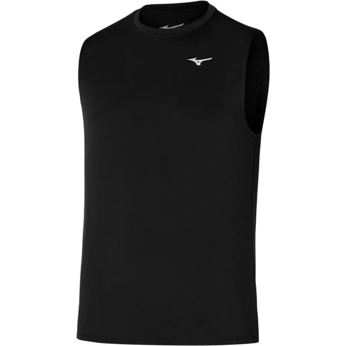 Mizuno Impulse Core Mouwloos T-shirt Zwart S Man
