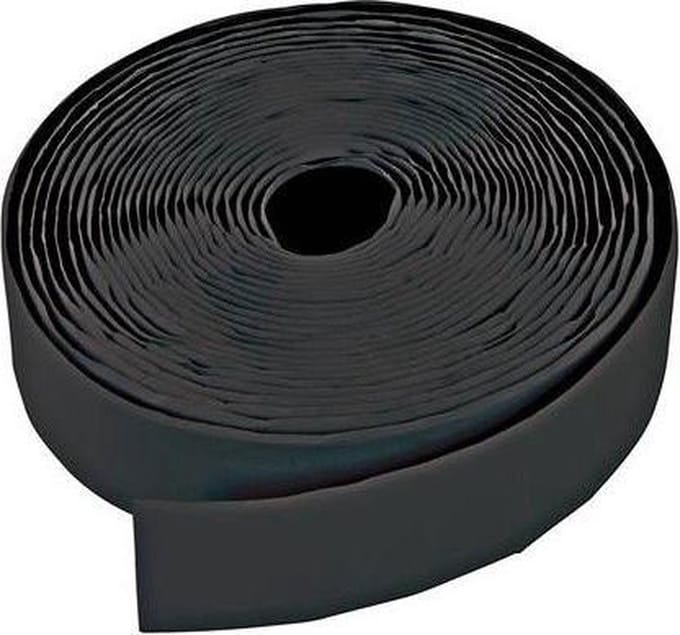 Fixman Zelfklevend klittenband - 25 mm breed - 5 meter lang - zwart - 2 rollen