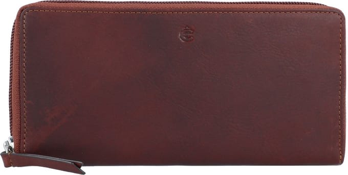 Esquire Esquire Dallas Portemonnee Leer 19 cm - Dames - Horizontaal - braun