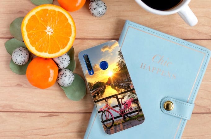 Honor 20 Lite Siliconen Back Cover Amsterdamse Grachten
