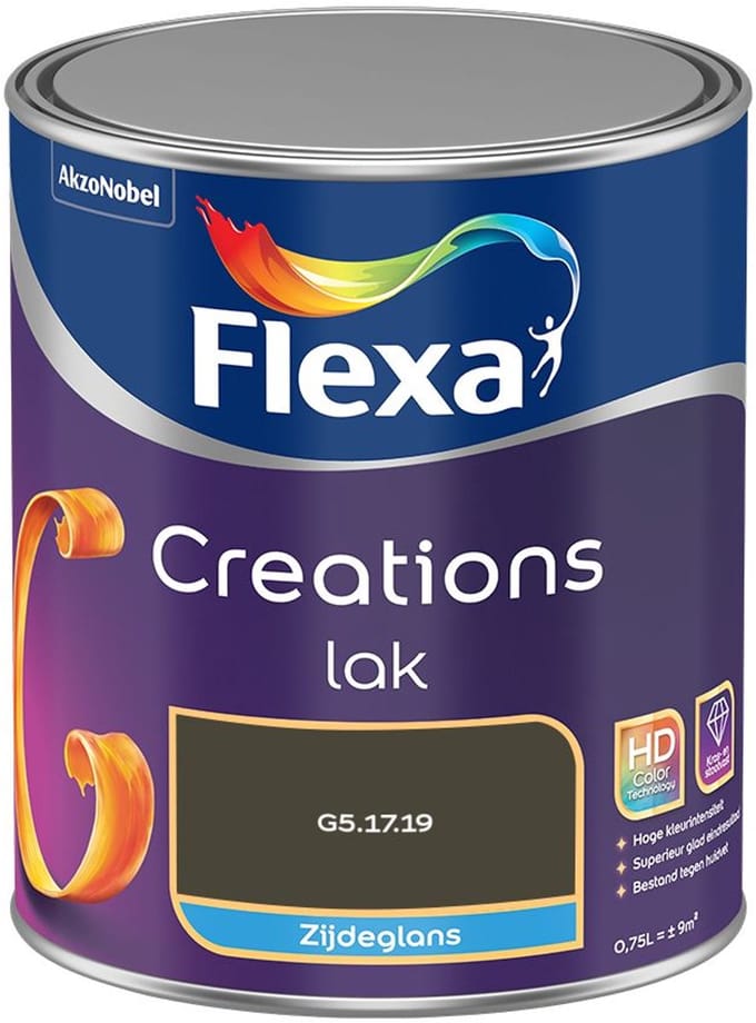 Flexa - Creations Lak Zijdeglans - G5.17.19 - Mengverf - 750 Ml