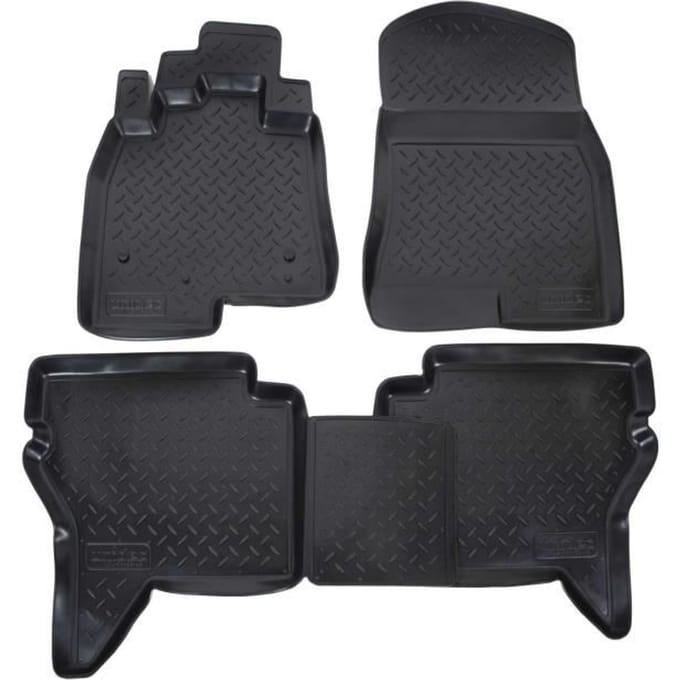 Vloermat - Norm-Liner - Pajero 4 - TPE-rubber - Antislip - Zwart