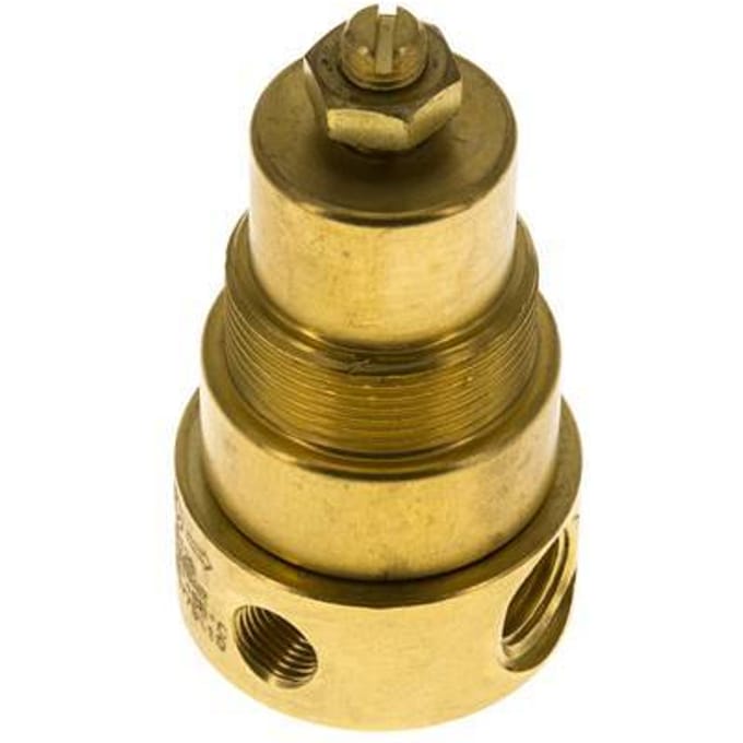 Drukregelaar G1/4'' 330l/min 0.1-1.5bar/1-22psi Messing CO2