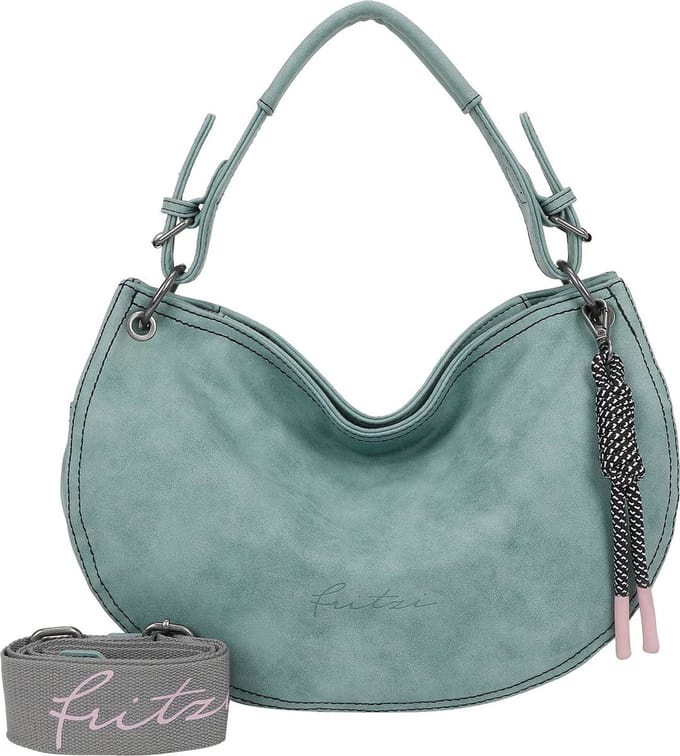 Fritzi aus Preußen Schoudertas Bitzi11 Jive Shoulder Bag Iced Green Mintgroen