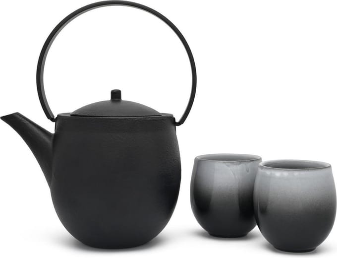 Giftset Sendai met 2 porseleinen mokken