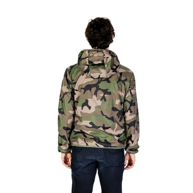 Camo Print Hooded Jacket