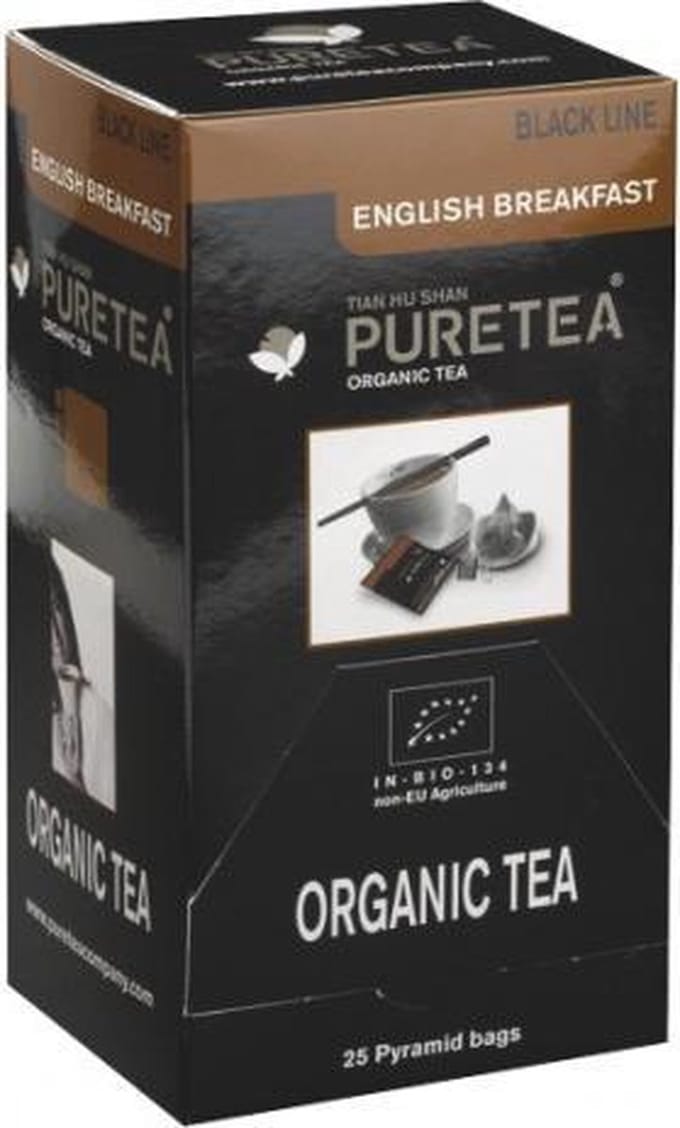 Pure Tea English breakfast Biologische Thee - 25st