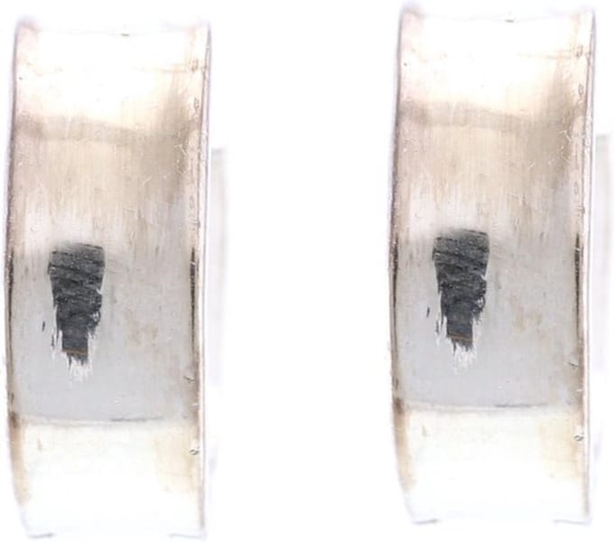 Behave - Oorringen zilverkleur glansafwerking elegant 1,5 cm