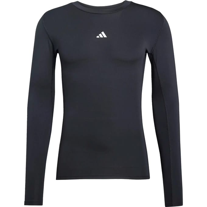 Adidas Performance Techfit Longsleeve - Heren - Zwart