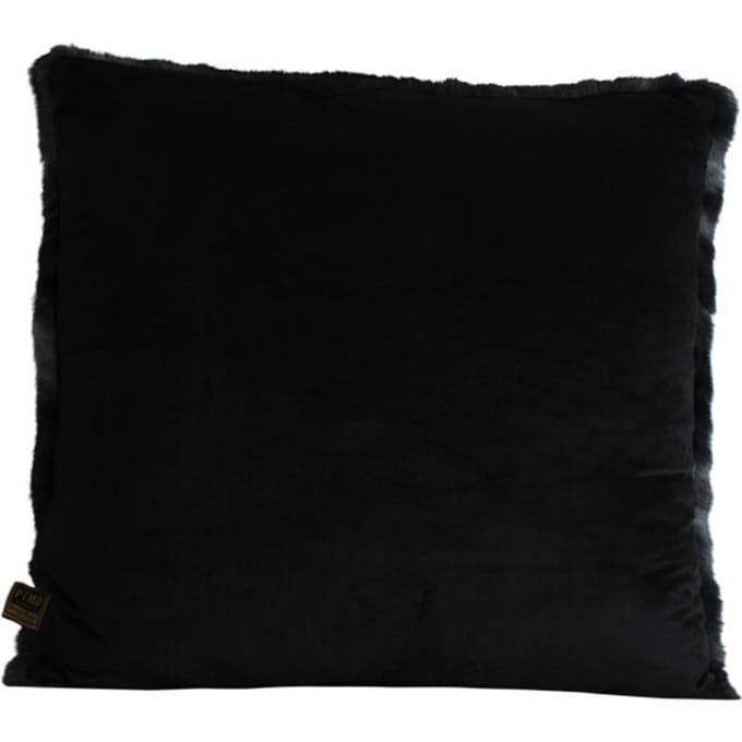 PTMD - Sierkussen Linde - Zwart - 60x10x60cm