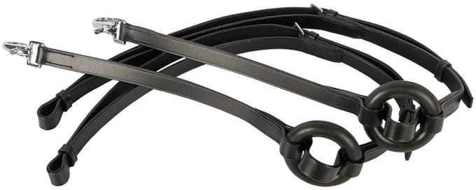Harry's Horse Bijzetteugels - maat Full - black