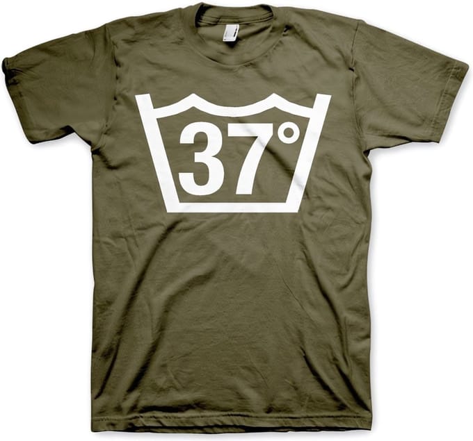Hybris 37 Celcius Tee T-shirt olijfgroen