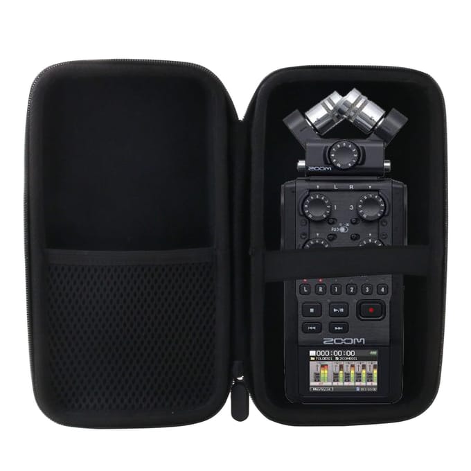 Opbergkoffer voor ZOOM Handy Recorder WERJIA JP H6/H6essential - black