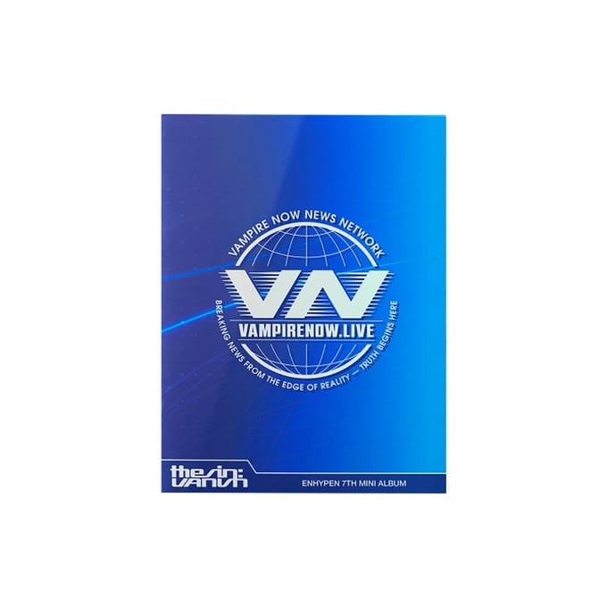 ENHYPEN - DE ZONDE : VERDWIJNEN (Weverse Albums ver.) + Gratis geschenk Weverse Albums ver. (CD X) blue